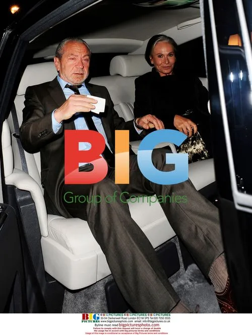 Sir Alan Sugar at The Ivy in London