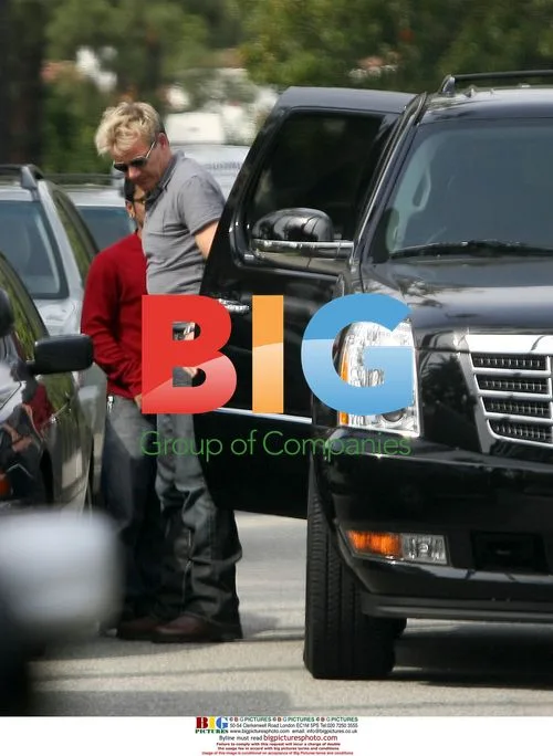 Celebrity Chef Gordon Ramsey Arrives at Hotel