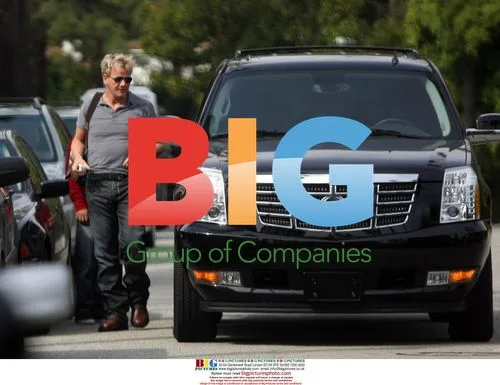 Celebrity Chef Gordon Ramsey Arrives at Hotel