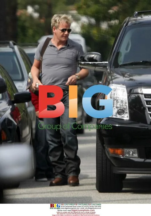 Celebrity Chef Gordon Ramsey Arrives at Hotel