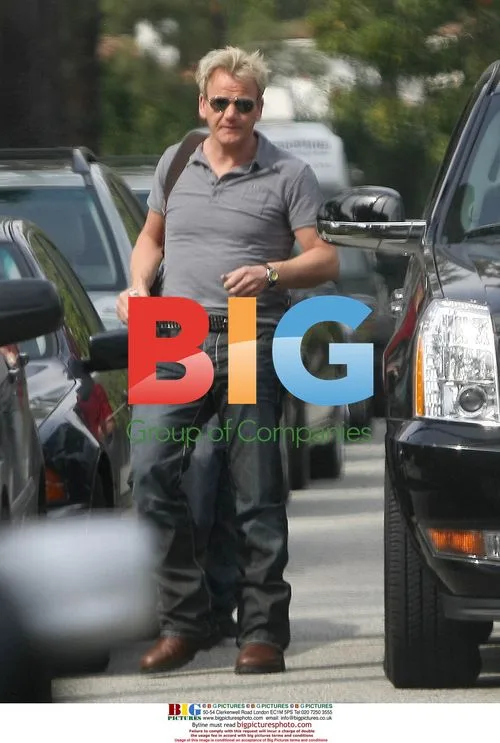 Celebrity Chef Gordon Ramsey Arrives at Hotel