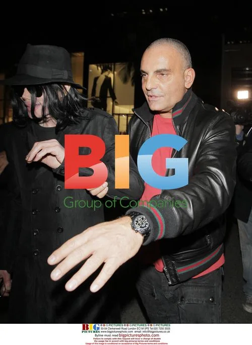Michael Jackson and Christian Audigier Shop Together