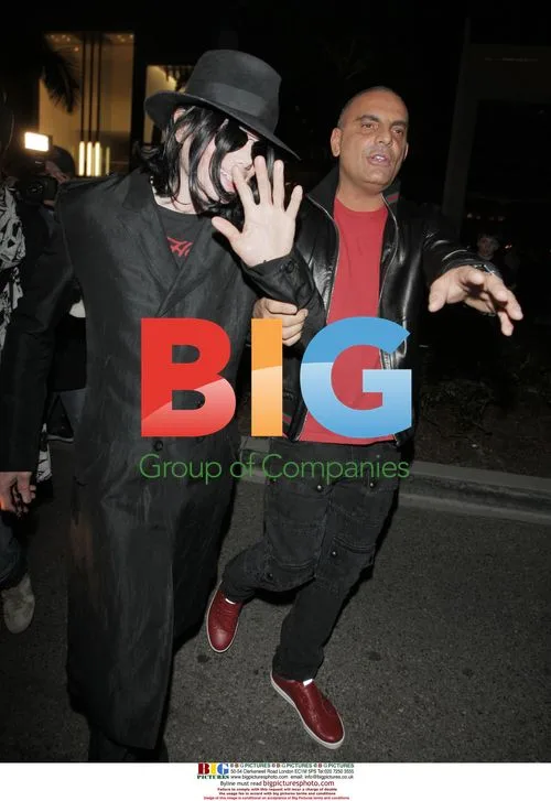 Michael Jackson and Christian Audigier Shopping