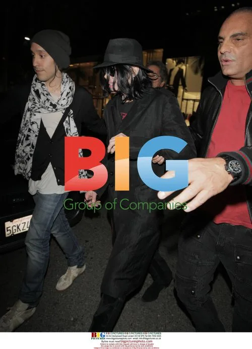 Michael Jackson and Christian Audigier shop together