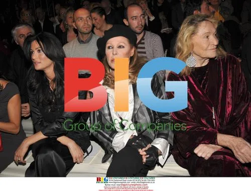 Guests at Mariella Burani Runway, Milan