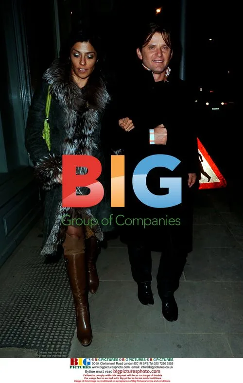 Richard Farleigh walks with mystery woman