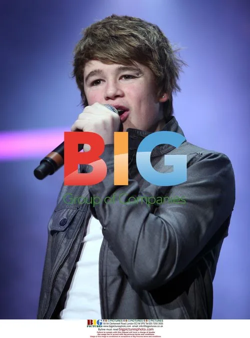 Eoghan Quigg performs at The X Factor Live