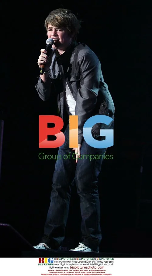 Eoghan Quigg performs live at Wembley Arena