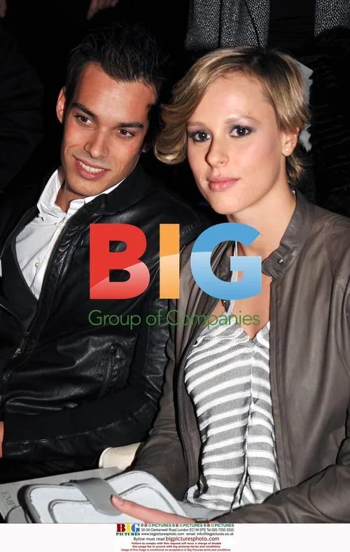 Federica Pellegrini and Luca Marin at Emporio Armani
