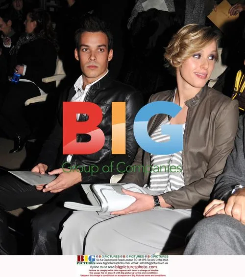 Federica Pellegrini and Luca Marin at Emporio Armani