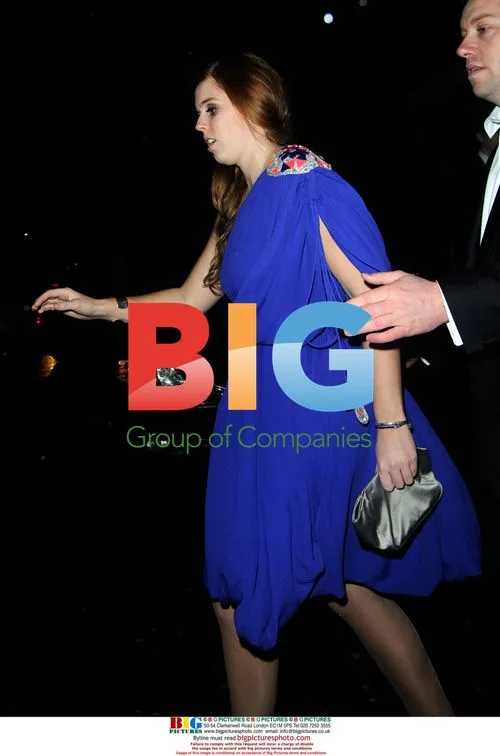 Princesses Beatrice and Eugenie Leaving Whisky Mist