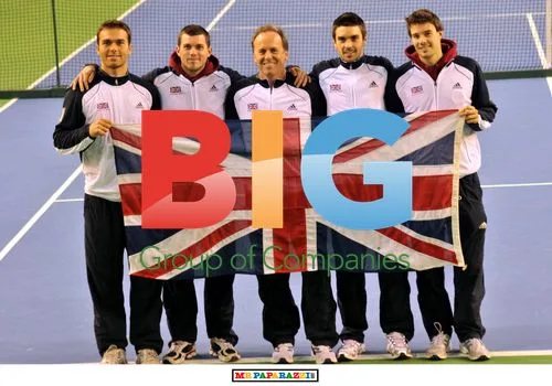 Davis Cup Tennis Match at Braehead Arena
