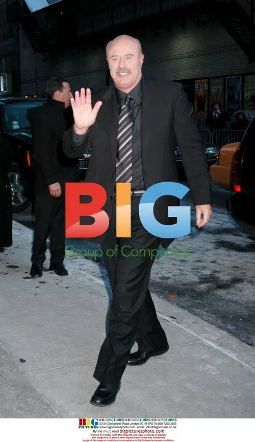 Dr. Phil Appears on Letterman Show