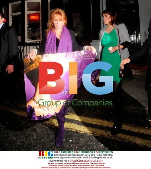 Royals leave the Groucho Club in London