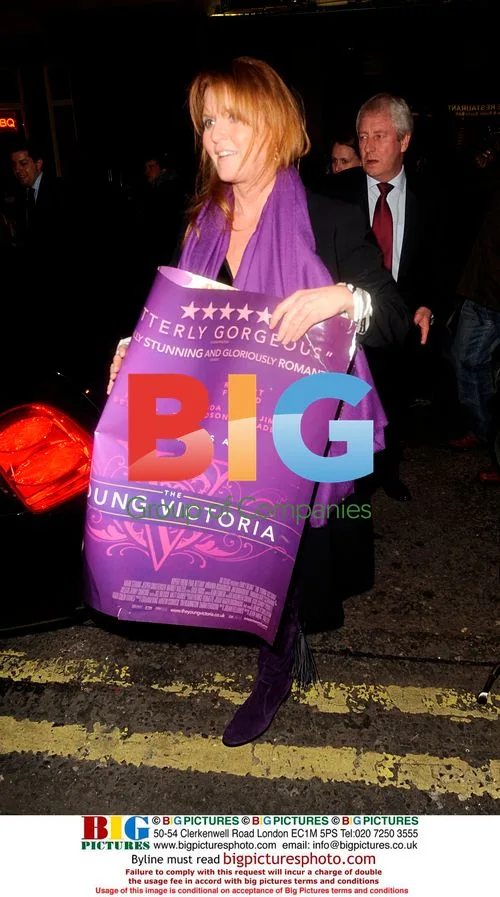 Sarah Ferguson, Beatrice and Eugenie Leave Groucho Club