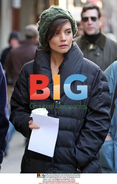 Katie Holmes films 'The Extra Man'