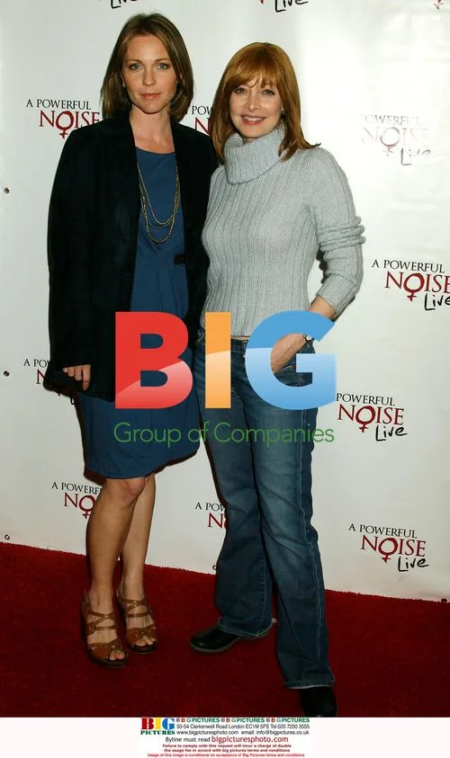 Kelli Williams and Sharon Lawrence at 'A Powerful Noise' Premiere