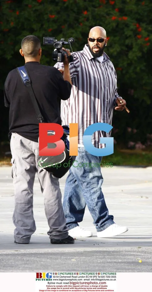 Suge Knight Spotted Eating Lunch