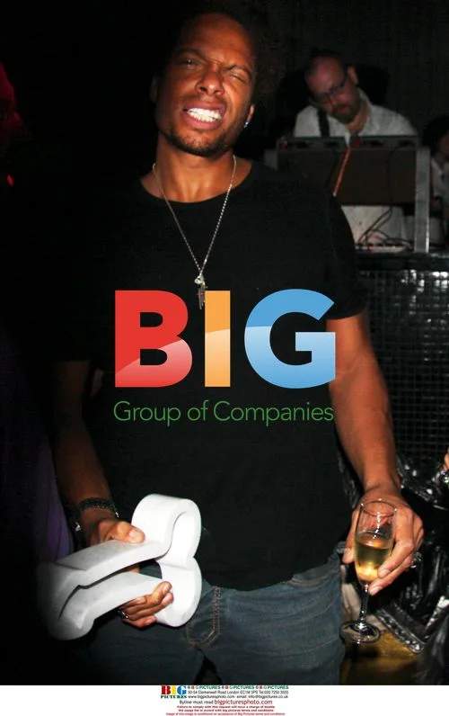 Gary Dourdan Parties in Milan Club