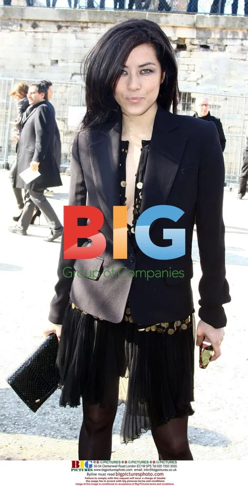 Mylene Jampanoi at Dior Fashion Show