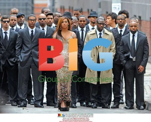 Beyonce filming music video in NYC