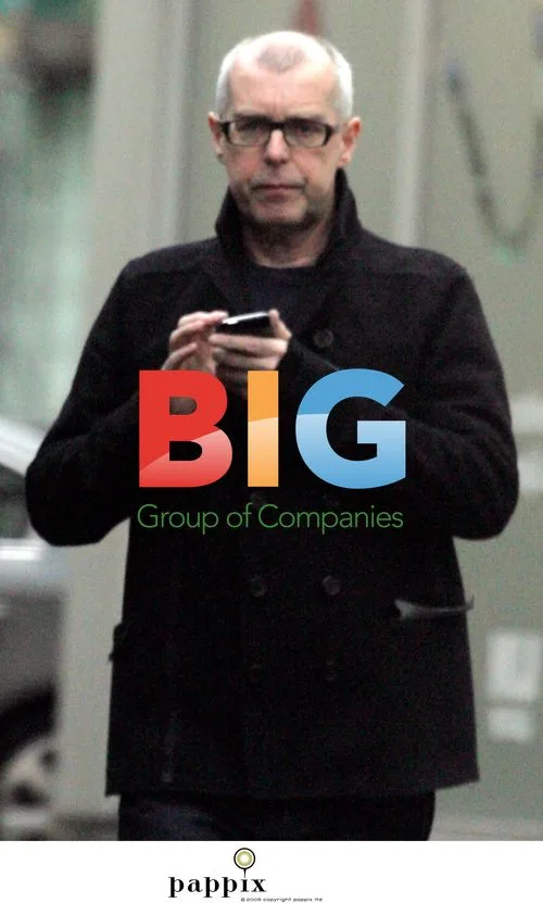 Neil Tennant Spotted Using Blackberry in London