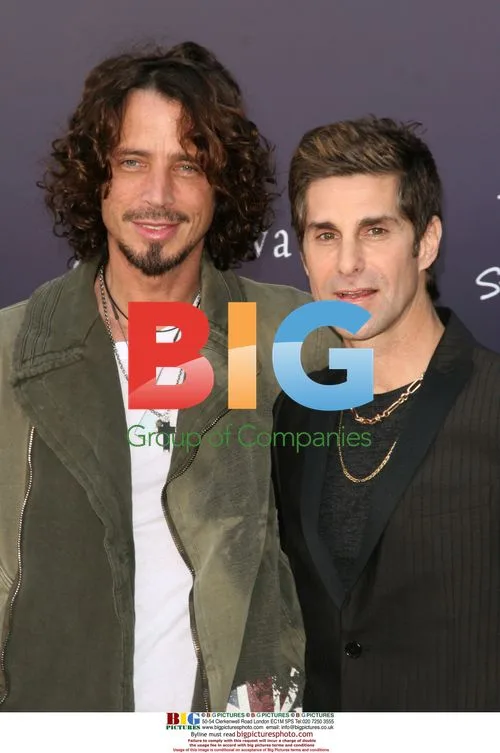 Chris Cornell and Perry Farrell at Stuart House Benefit