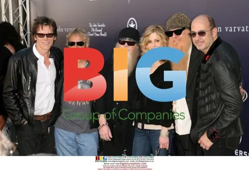 Kevin Bacon, ZZ Top, Kyra Sedgwick at Stuart House Benefit