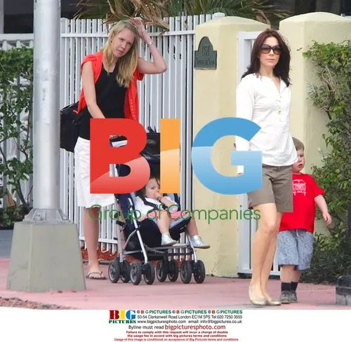 Crown Princess Mary walks in Miami with kids