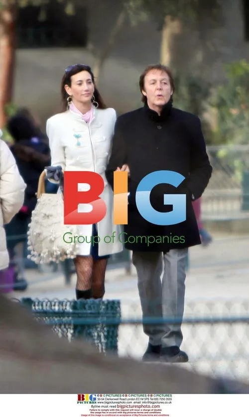 Sir Paul McCartney and Nancy Shevell in Paris