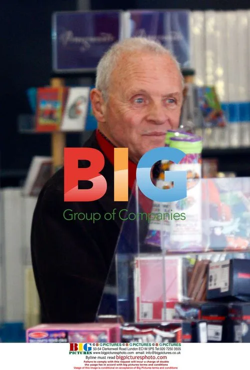 Sir Anthony Hopkins shops at Blick Art store