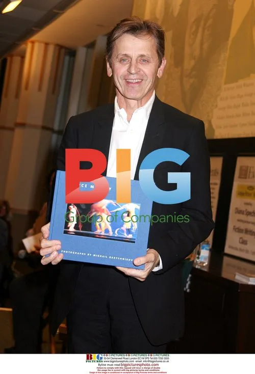 Mikhail Baryshnikov promotes photo book