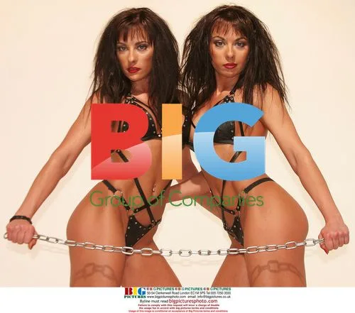 The Cheeky Girls Twin Sisters Sexy Calendar Shoot