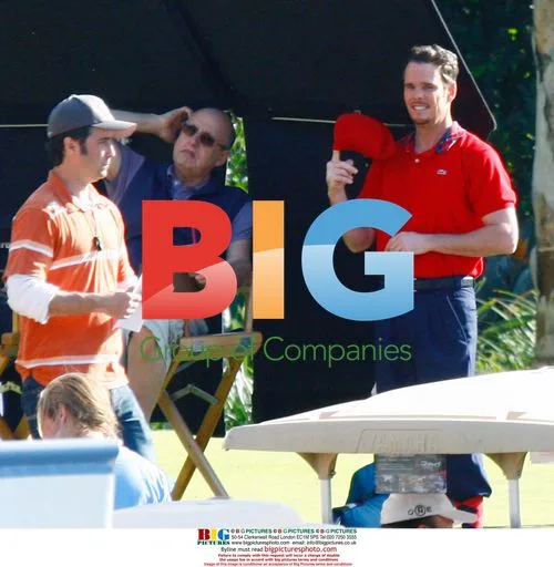 Entourage Actors Film at Golf Course