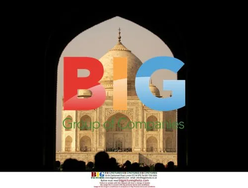 Taj Mahal at Sunset in Agra, India
