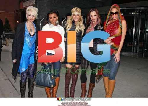 The Pussycat Dolls Leaving Hotel for TV Show