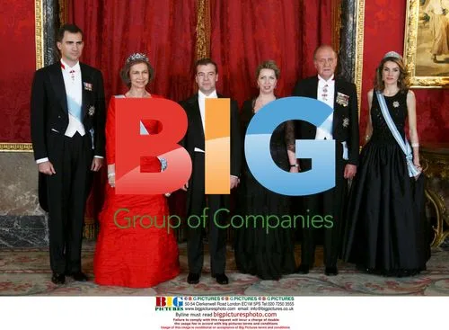 Spanish Royal Gala Dinner for Russian President