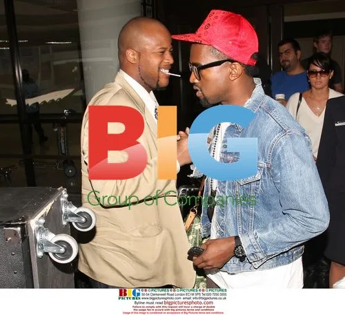 Kanye West at LAX