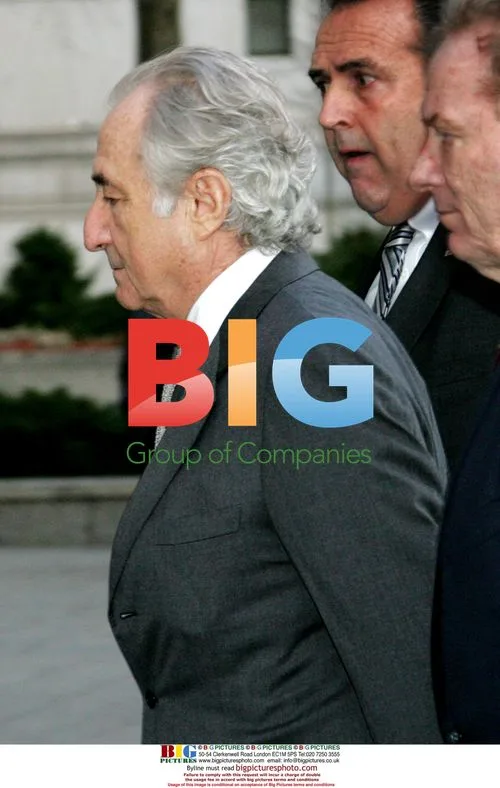 Bernard Madoff Arrives at Federal Court