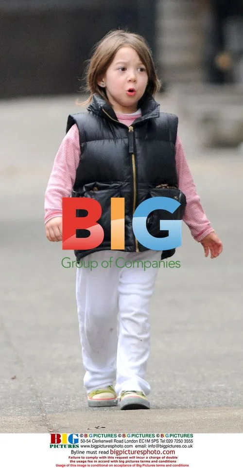 Hugh Jackman with Kids in West Village