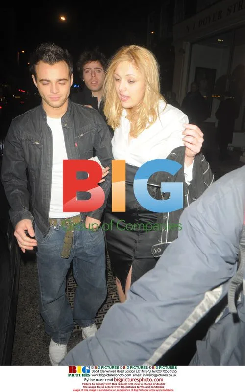 Nicole Sconciaforni leaving Mahiki Club with Ben Adams