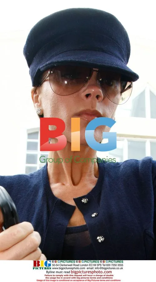 Victoria Beckham arrives at London studio