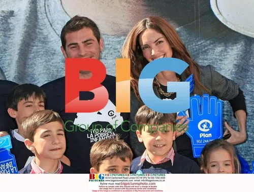 Iker Casilla at 'Stop Child Poverty' Campaign