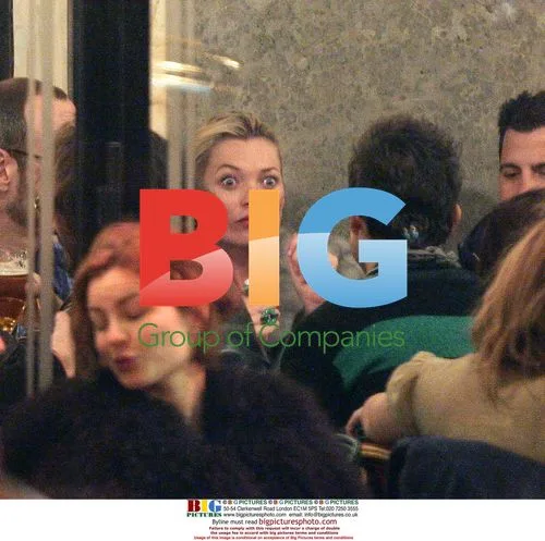 Kate Moss and Jamie Hince at Cafe de Flore
