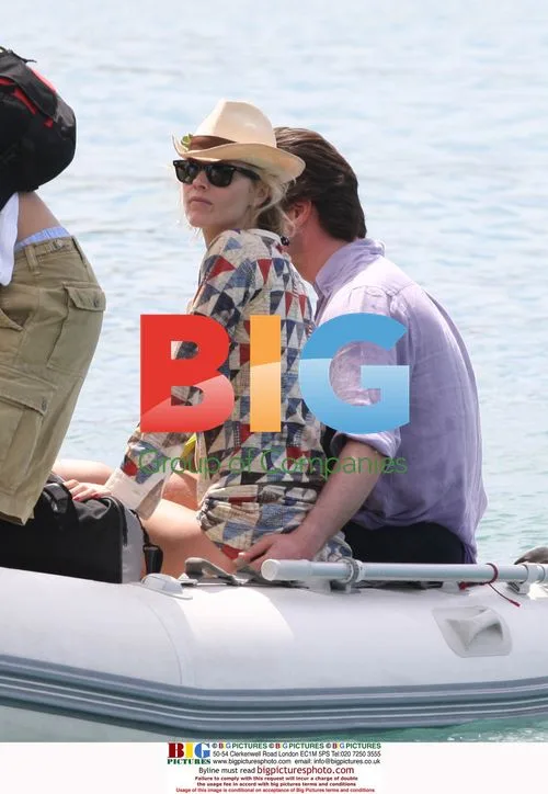 Eva Herzigova on Caribbean holiday