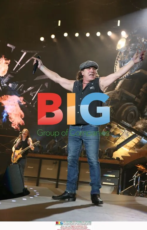ACDC perform live in Rotterdam, Netherlands