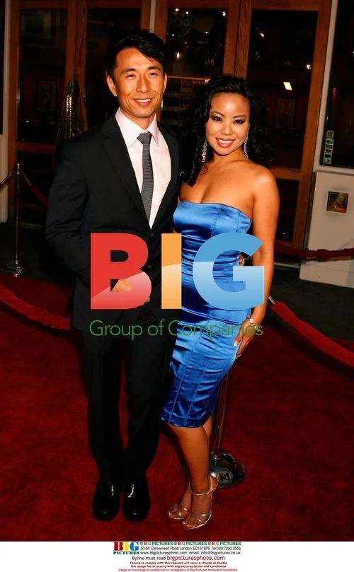 James Kyson Lee and guest at "Fast & Furious" premiere