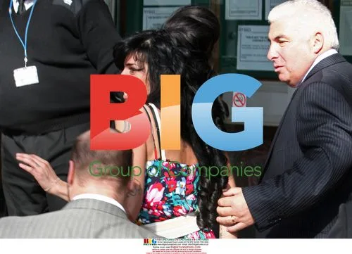 Amy Winehouse Arrives at London Court