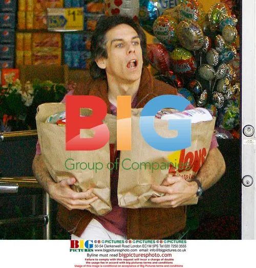 Ben Stiller on film set of "Greenberg"
