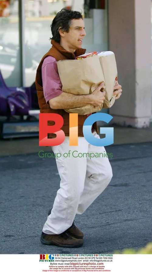 Ben Stiller on "Greenberg" film set